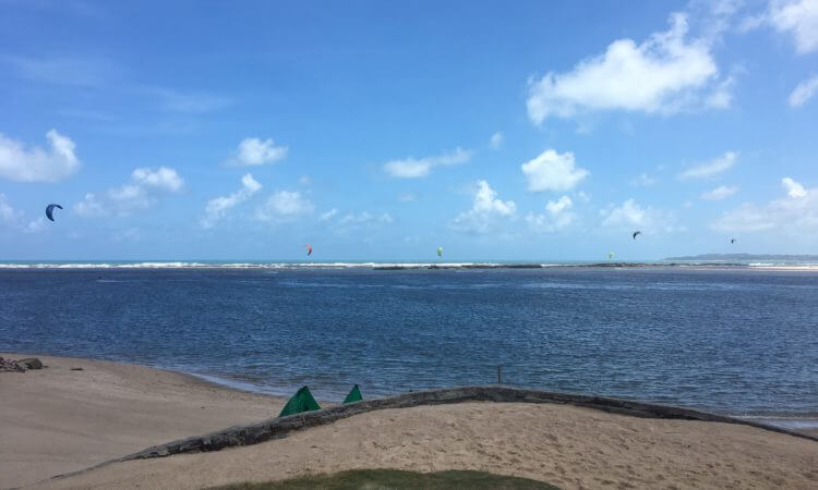 Pipa, Barra do Cunhau Kitesurfing 1